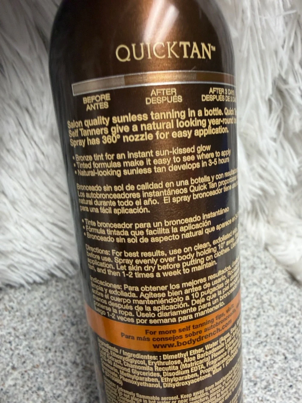 Body Drench Sunless Tanning Spray